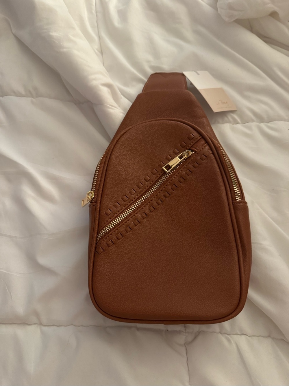 Le Bag Women's Vegan Leather Crossbody Sling Bag